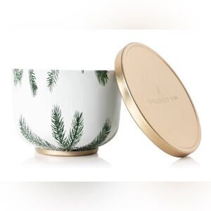 Thymes Candle Tin with Gold Lid - Gold Candles - Scented Candles  6.5oz